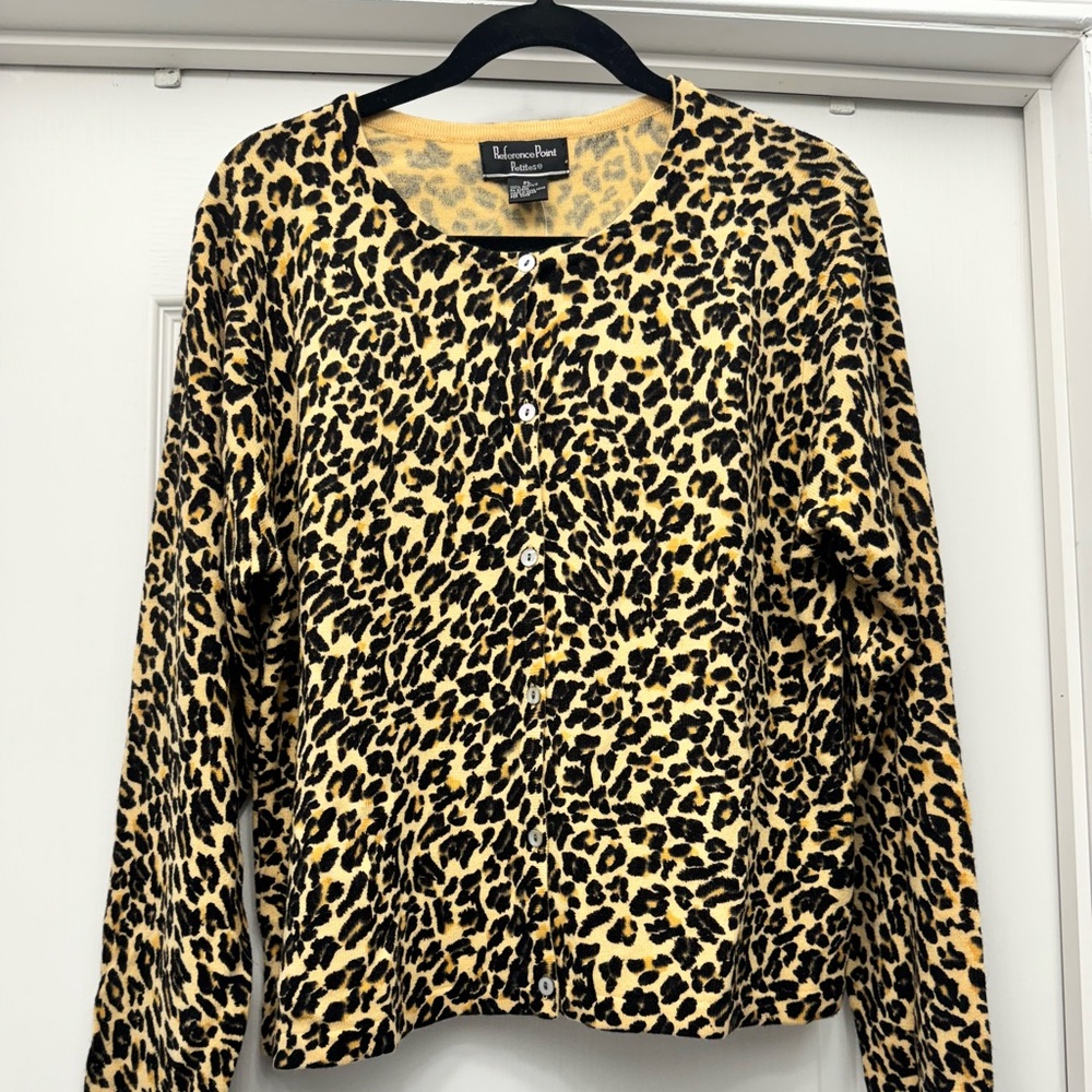 Animal print cover up/pull over/shrug